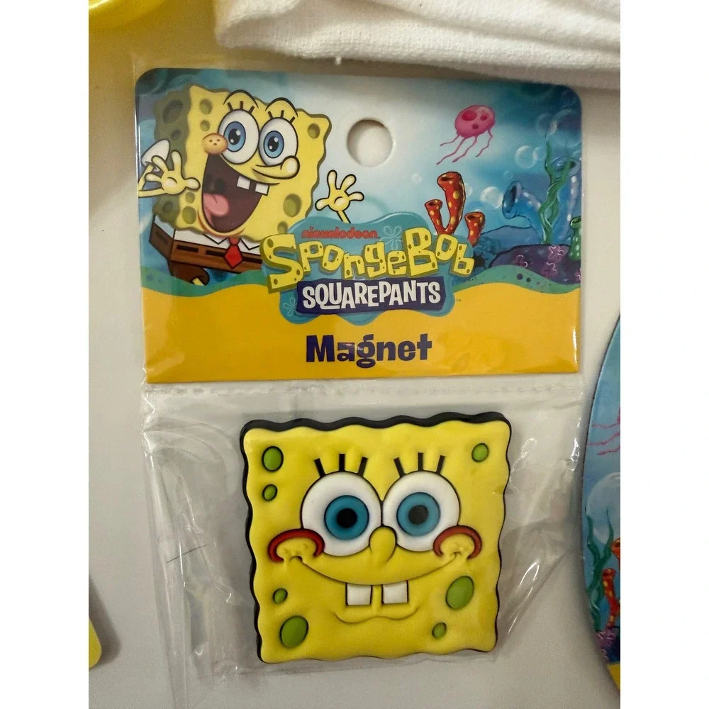 SpongeBob SquarePants Kitchen Set Timer Measuring Spoons Pot Holder Towel 10pc